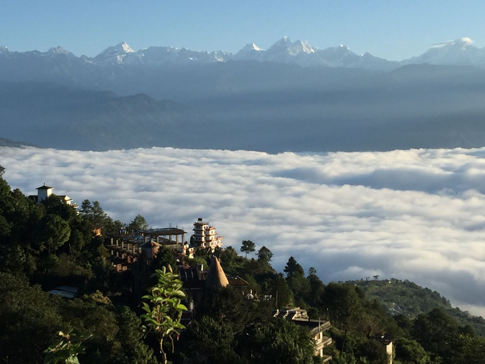 Everest Manla Resort Nagarkot Dış mekan fotoğraf